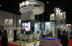 Abu Dhabi Securities Exchange Dubai LED Display Wavetec