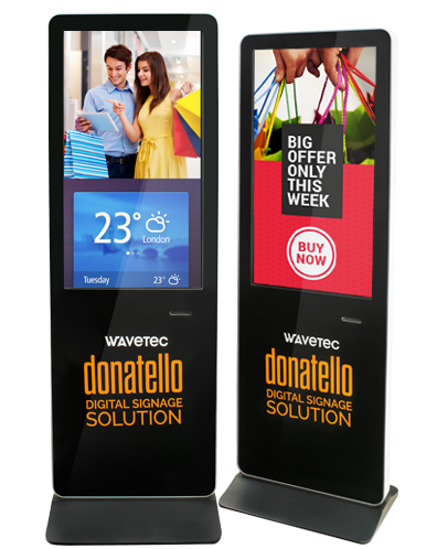 digital signage donatello wavetec