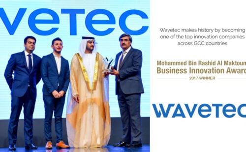 Wavetec se lleva el Premio de Innovación Empresarial Mohammed Bin Rashid Al Maktoum en GCC – Wavetec