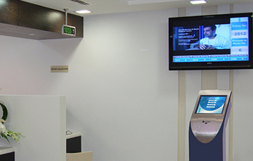 Capital Health Screening Centre is using kiosk