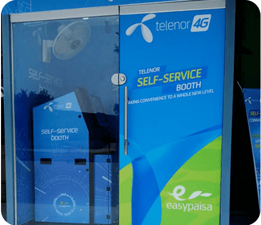 Wavetec Case Study Telenor Pakistan Telecom Kiosk Solution Image