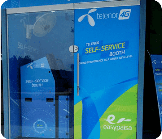 Telenor Pakistan 5 Wavetec Case Study Telenor Pakistan Telecom Kiosk Solution Image