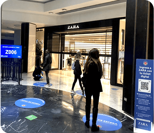 Wavetec Case Study Zara Shopping mall Image