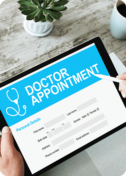 Integration with online Appointment