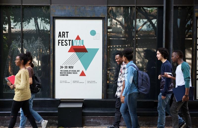 digital-signage-marketing-strategy-for-an-art-festival