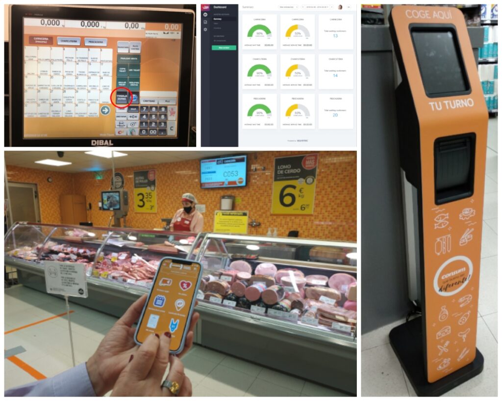 Consum Spain Queue Management for Deli Counters Wavetec