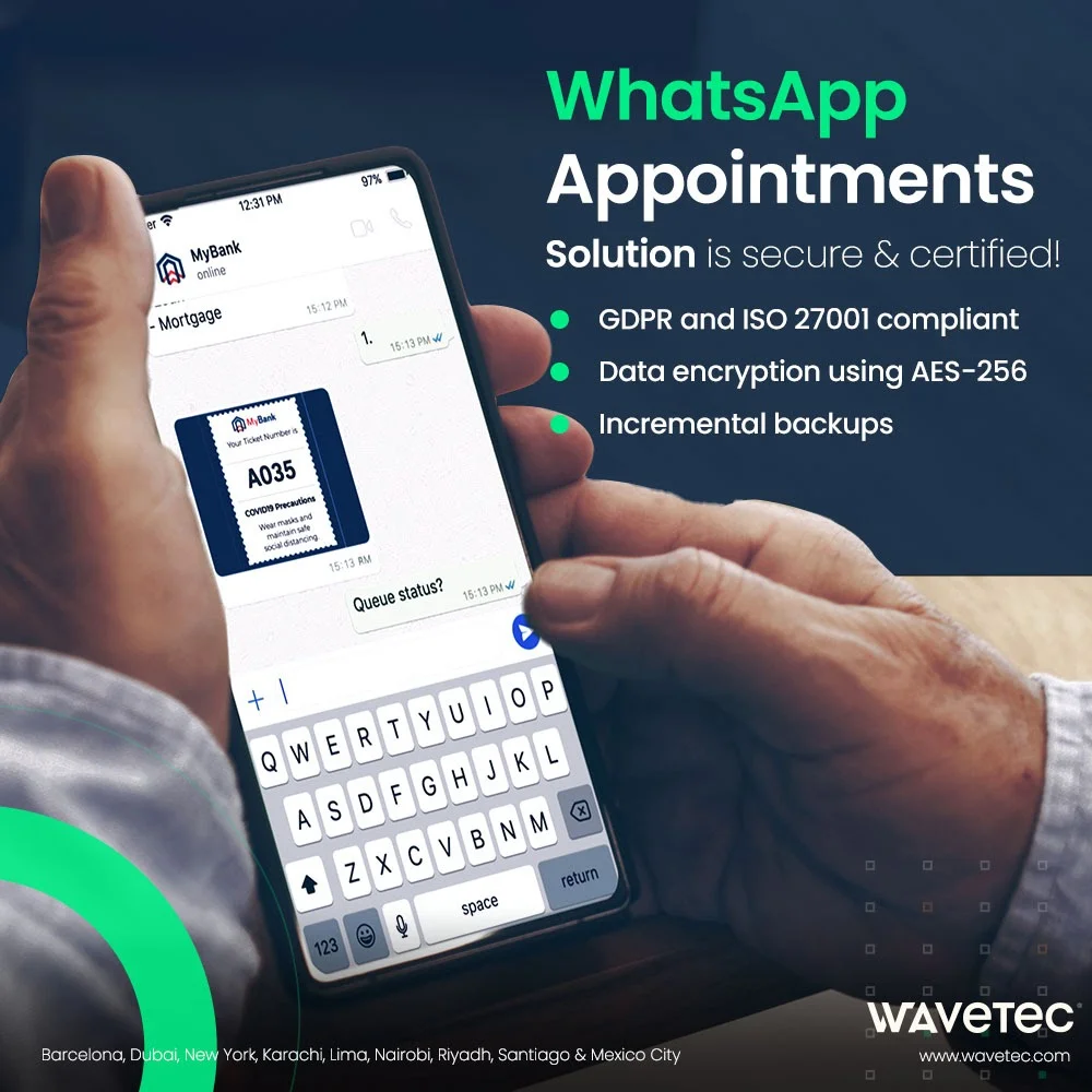 whatsapp appointments
