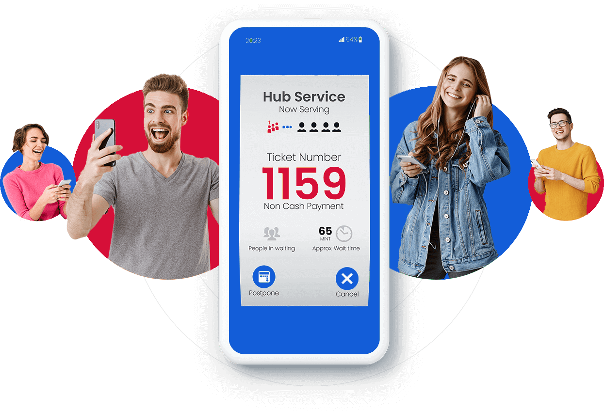 Mobile Queuing 11 Hub Service