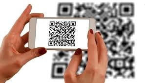 Scannable QR code 