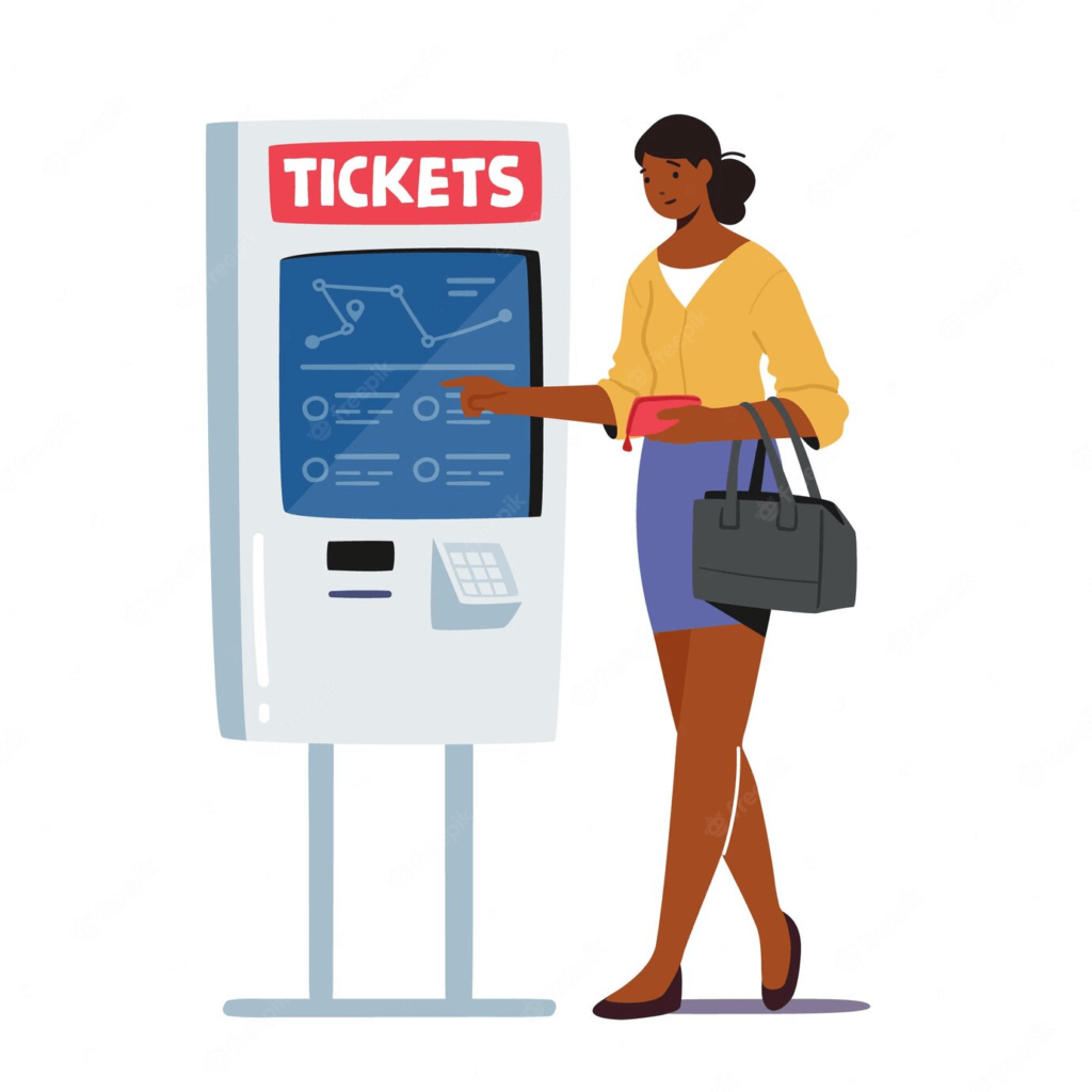 What is Customer Flow and How to Build a System to Effectively Manage Your Customers 2 ticket-dispensing-booth