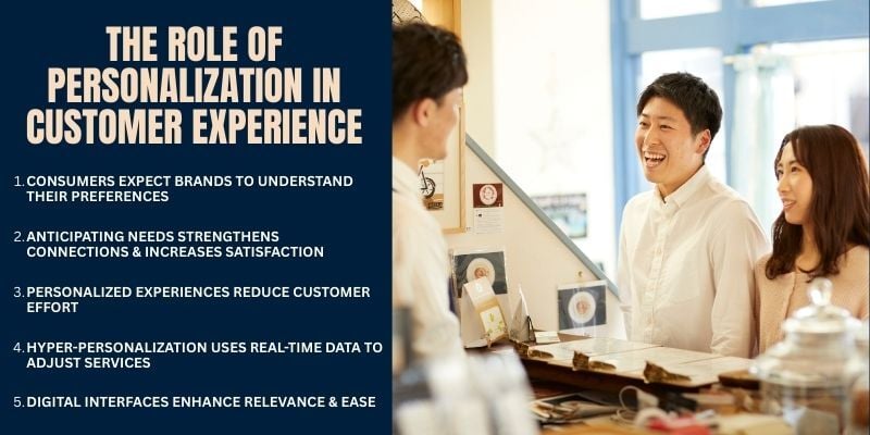 the role of personalization in customer experience