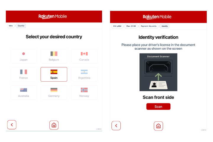 Guided self-service journeys from start to confirmation