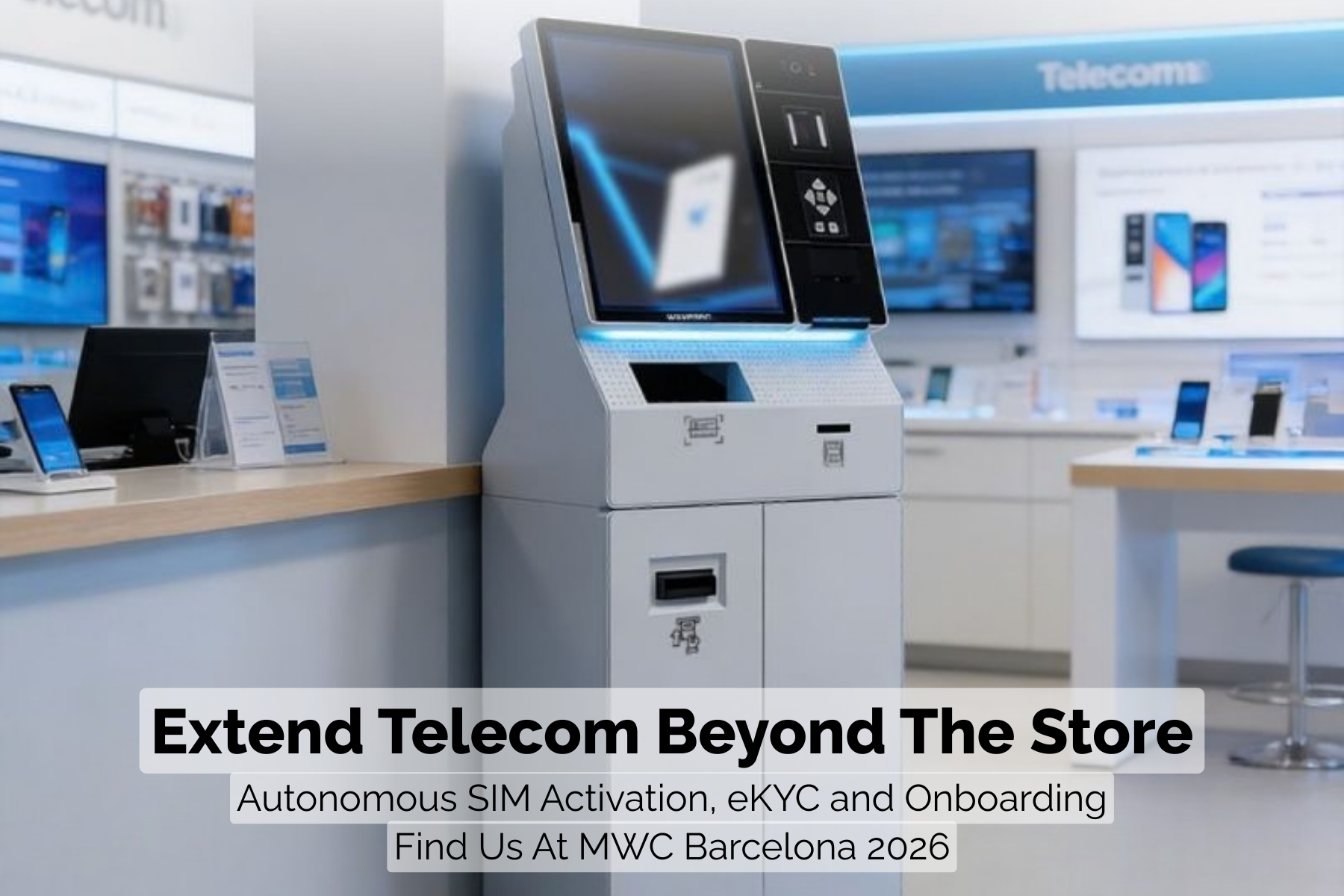 A self-service telco store experience, live at MWC Barcelona 2026