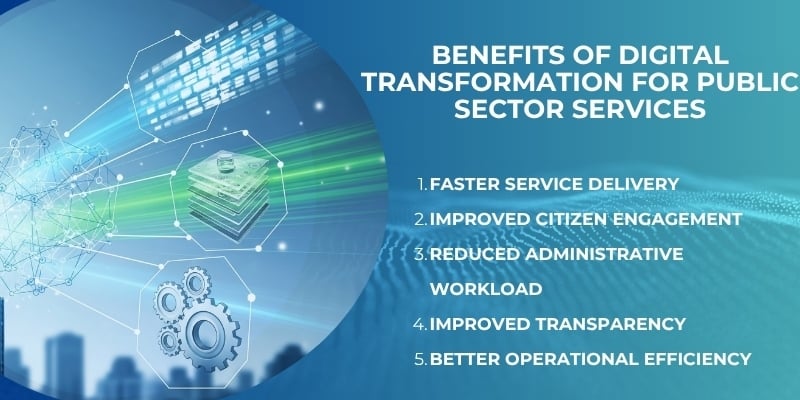 Digital Transformation in Government Services Explained 2 Benefits of Digital Transformation for Public Sector Services
