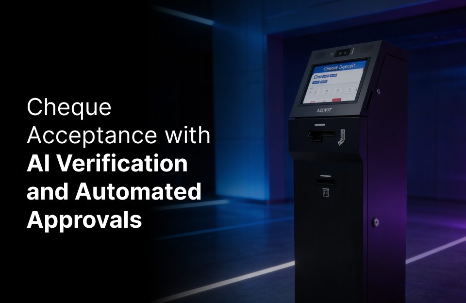 Cheque Acceptance with AI Verification and Automated Approvals Workflow and Controls