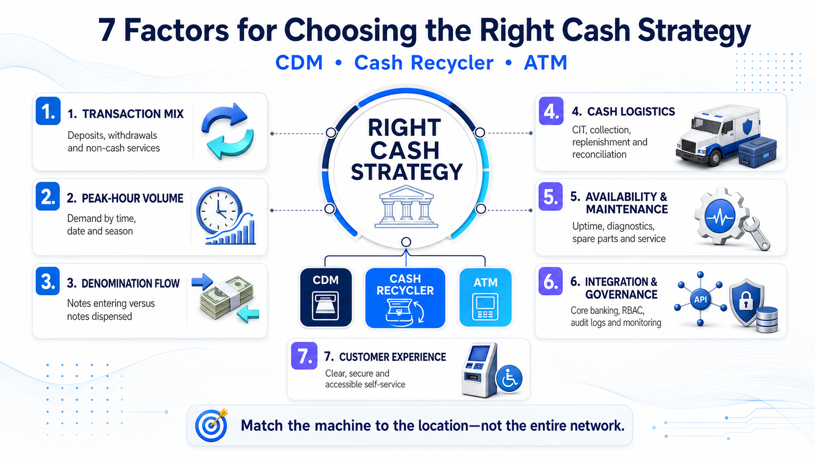 CDM vs Recycler vs ATM: Choosing the Right Cash Strategy 1 wavetec cash deposit machine recycler