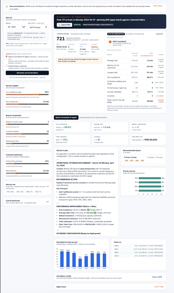 Nexia Consultant: AI Decision Intelligence for Customer Flow 1 Nexia Consultant AI Decision Intelligence for Customer Flow wavetec 1